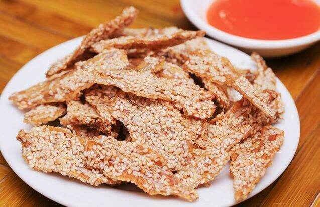 Cá mai tẩm mè - hủ 500gr
