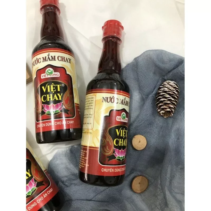 Nước mắm chay việt chay chai nhựa 500ml