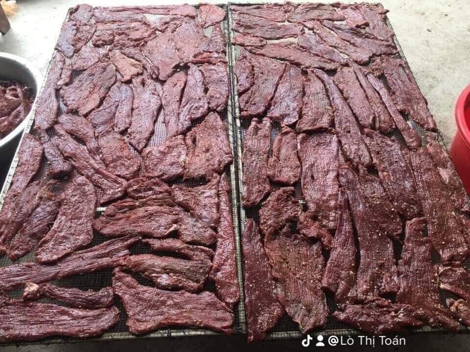 Thịt trâu sấy (370k/500g)