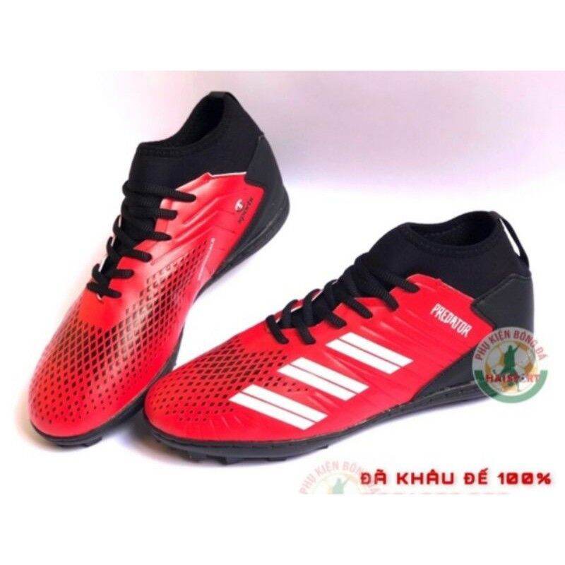 giầy đá bóng predator đã khâu kín đế 💯. tặng tất đá bóng