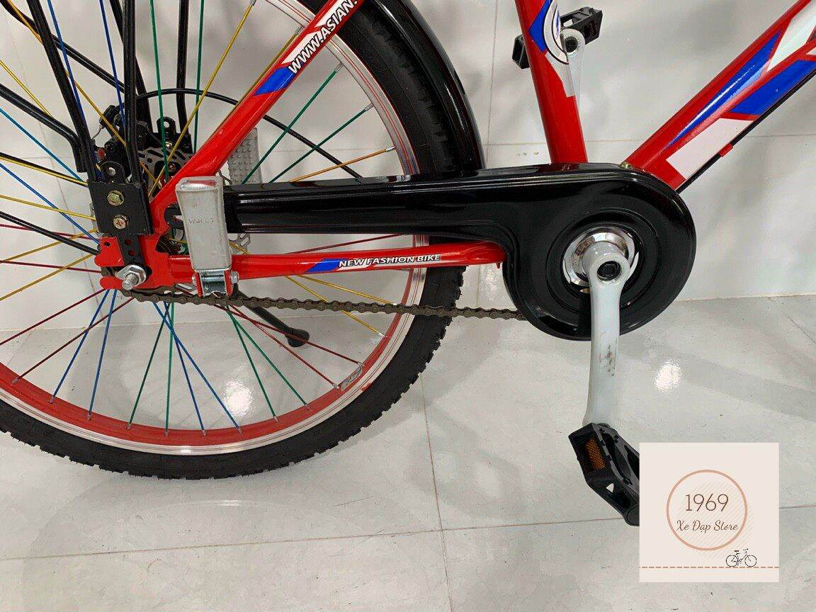 XE ĐẠP NAM 24 INCH ASIAN ĐỎ