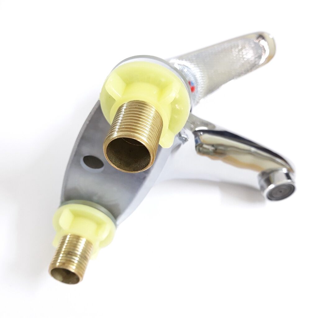 vòi rửa mặt cắm chậu 2 lỗ.
