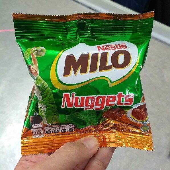 (COMBO 10 GÓI)_10 GÓI  MILO NUGGETS MALAYSIA 25GR