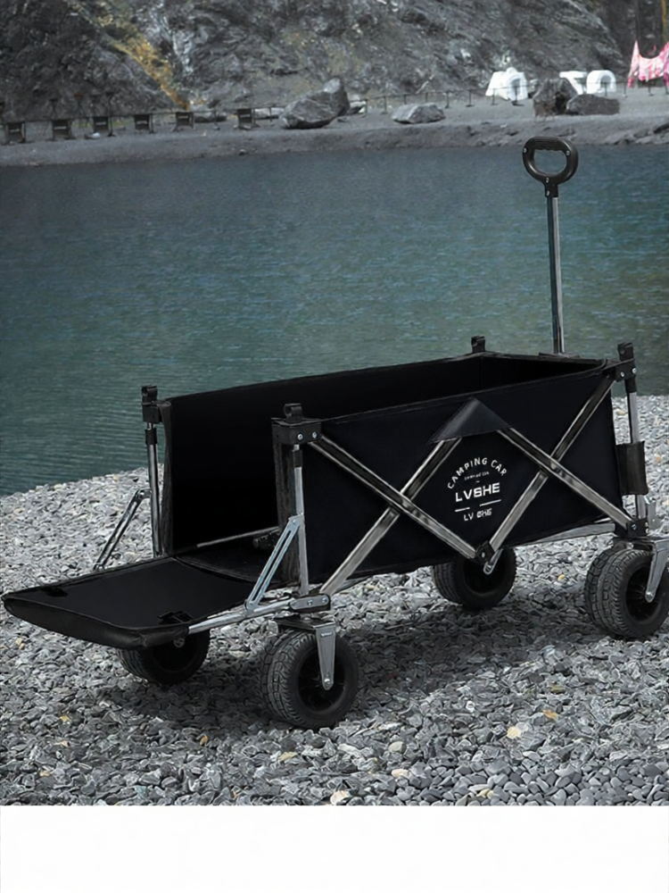 Folding Camping Cart Foldable Outdoor Wagon