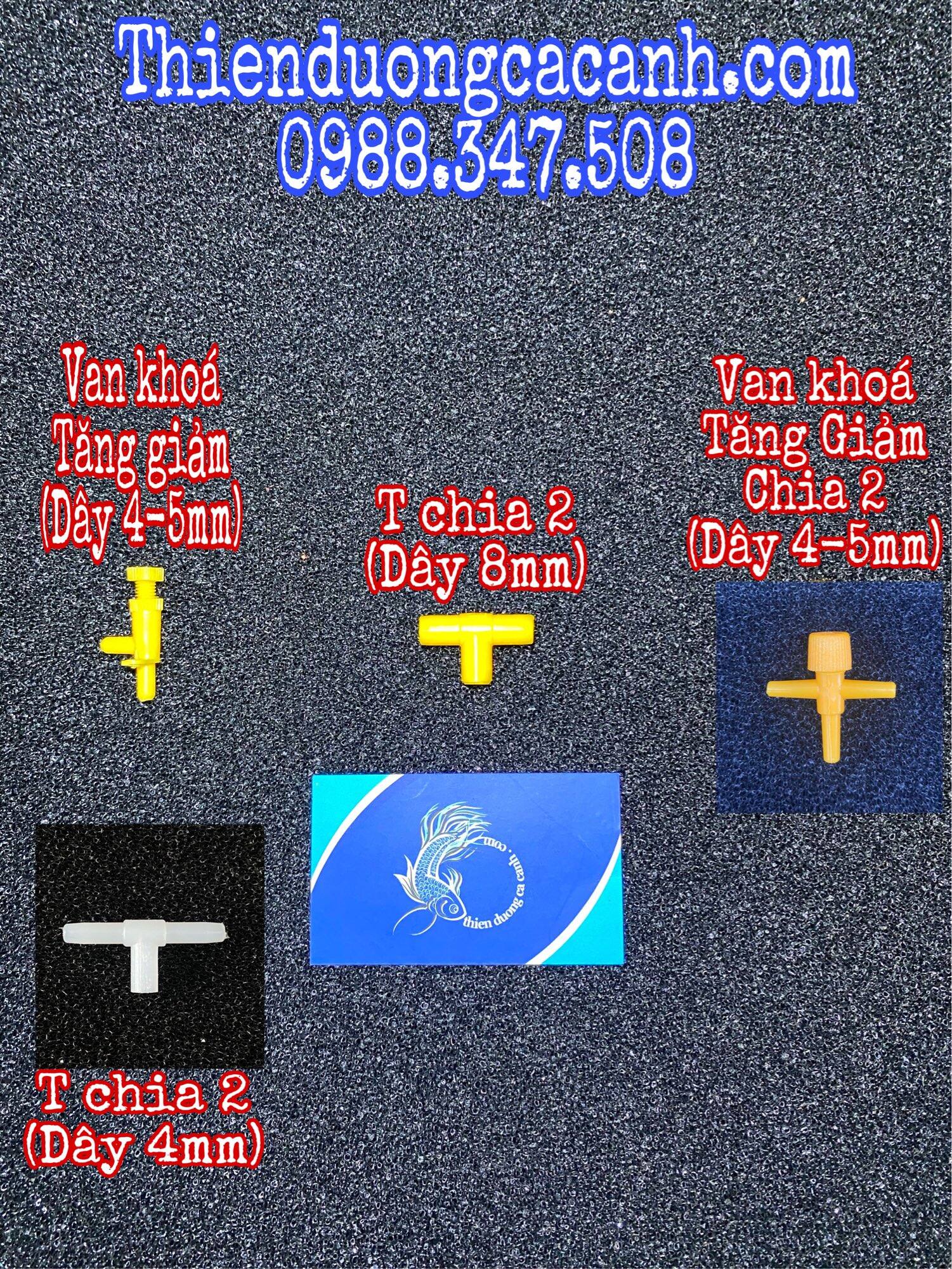 Van oxy| van khoá tăng giảm - t chia 2