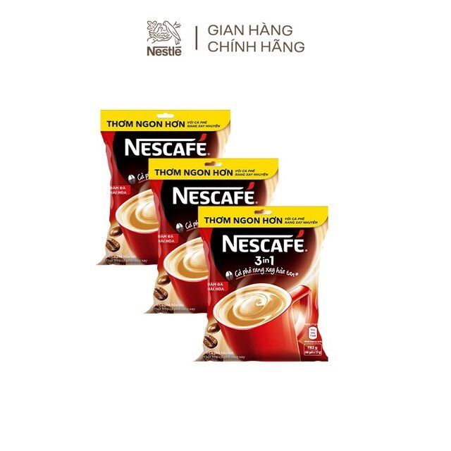 Combo 10 bịch nescafe trộn vị
