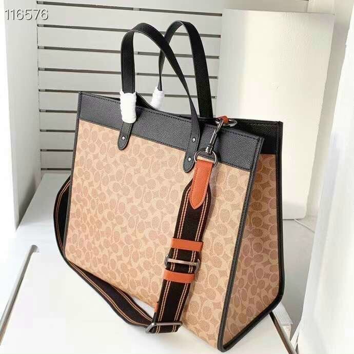 Túi C0ach tote Field da thật xịn xò