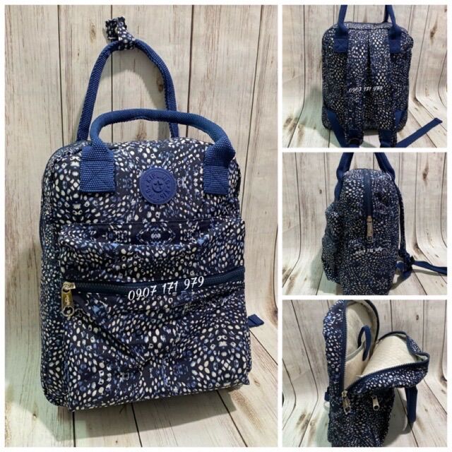 Balo Kipling VNXK 2 quai mẫu hoa Ms 24