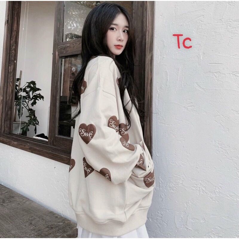 ÁO CADIGAN TRÁI TIM CỰC YÊU