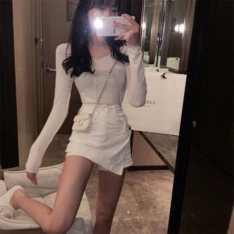 QUẦN GIẢ VÁY CHÉO TÀ CỰC DỄ PHỐI TOP1