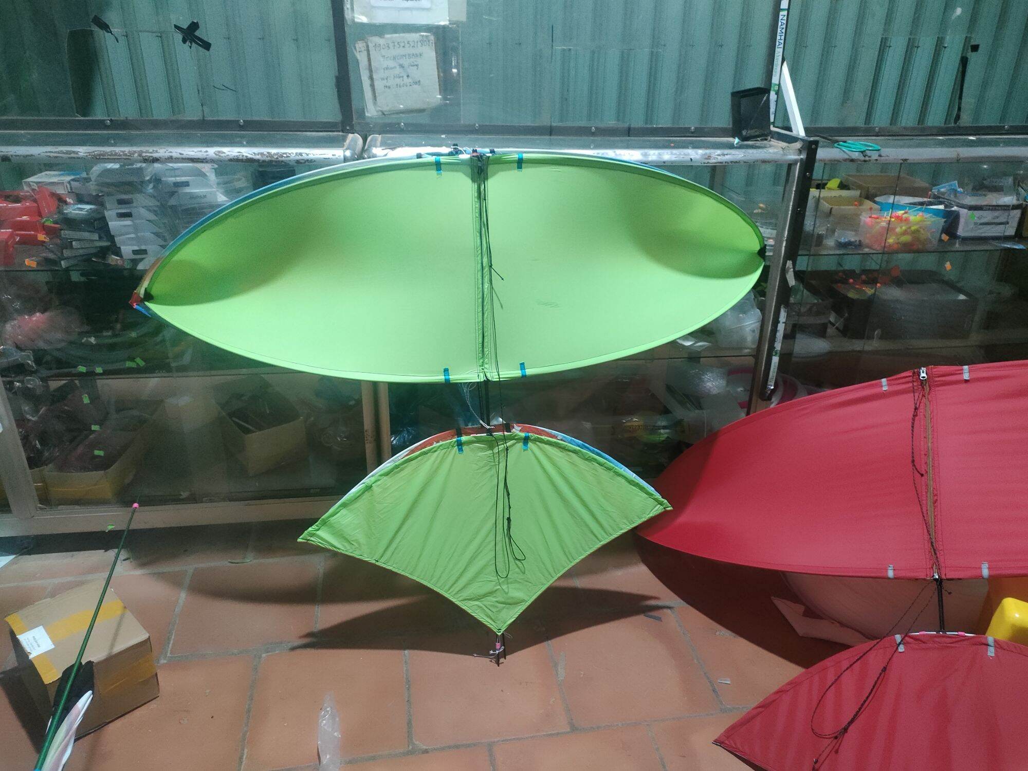 diều một màu cam 1,7m giá rẻ