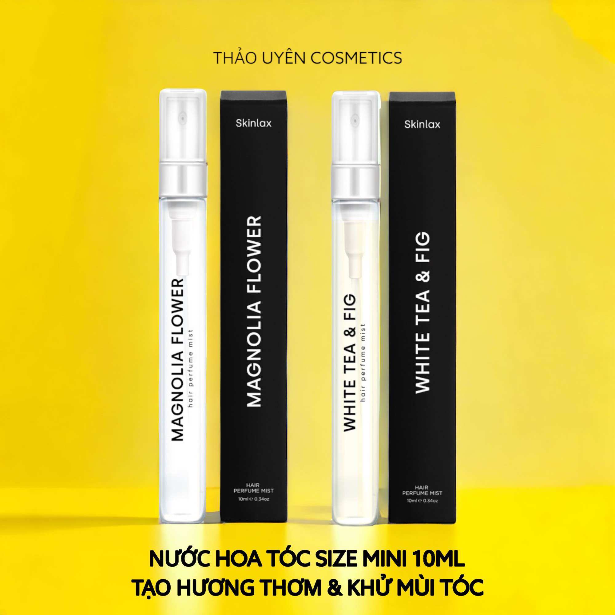 Nước Hoa Tóc Hương Thơm Tự Nhiên Chai Nhỏ Tiện Dụng SKINLAX 10ml
