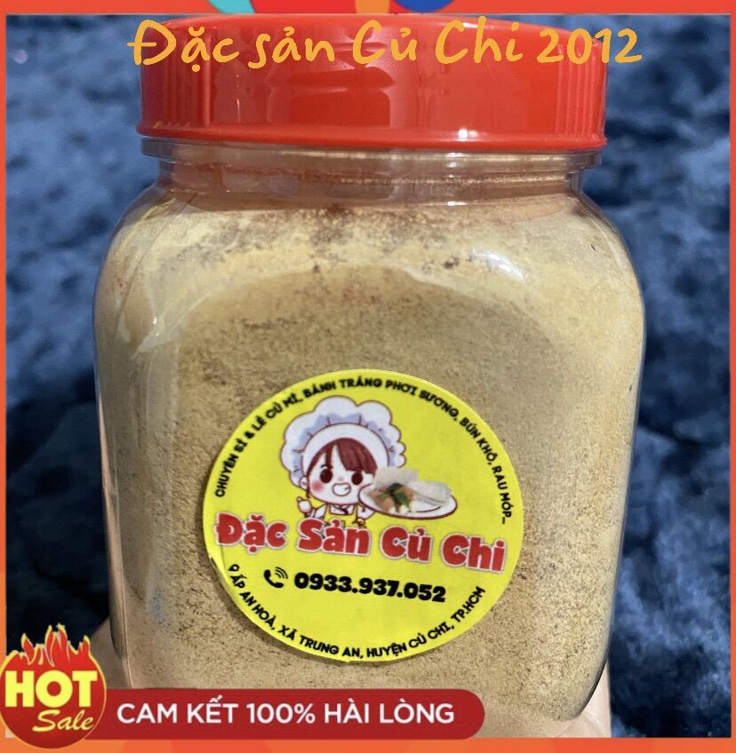 Muối tôm xay nhuyễn loại 1