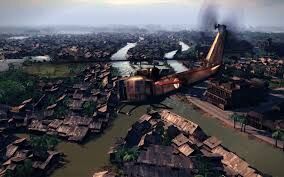 Đĩa game ps4: Air Conflicts: Vietnam - like new