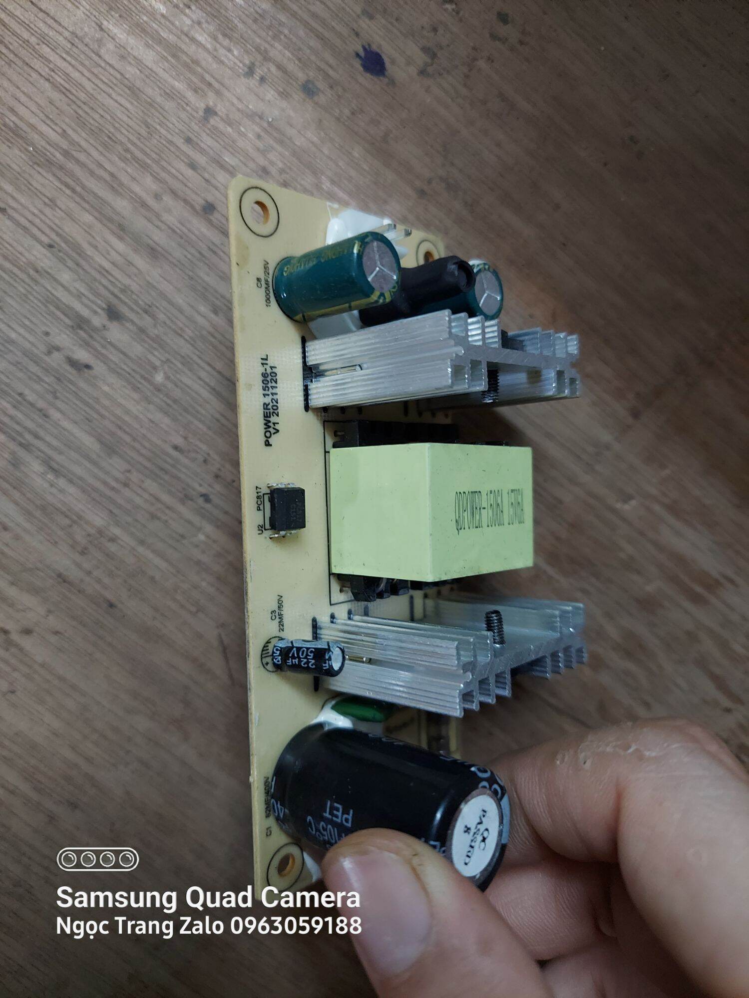 Nguồn Cho Loa Kéo 6A 15V