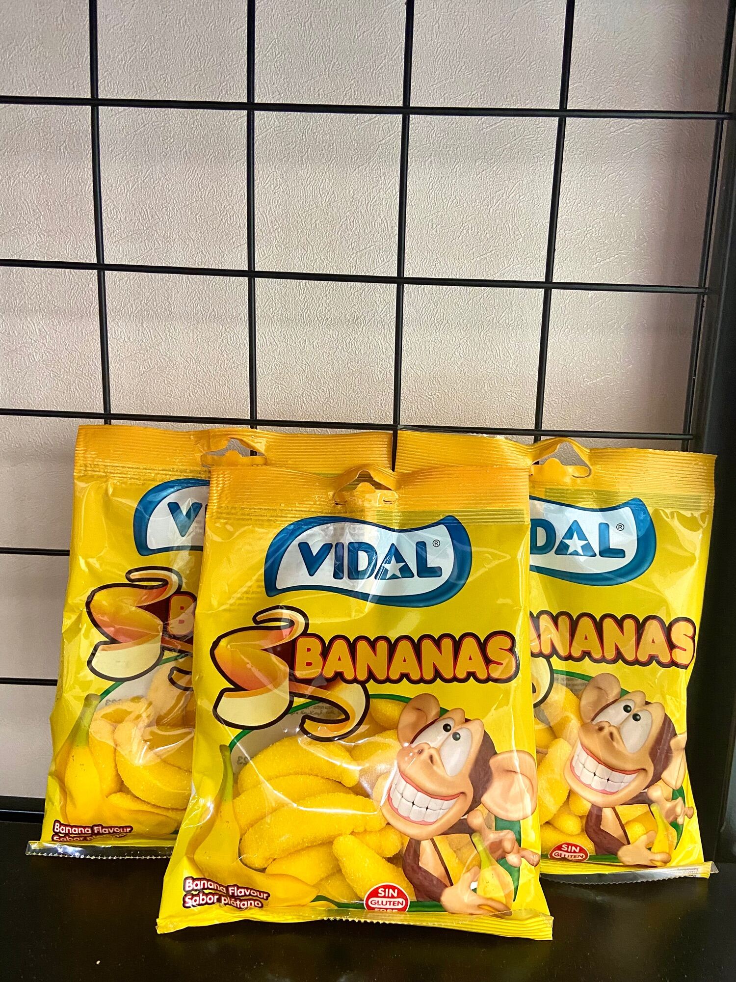 Kẹo dẻo hình quả chuối Vidal