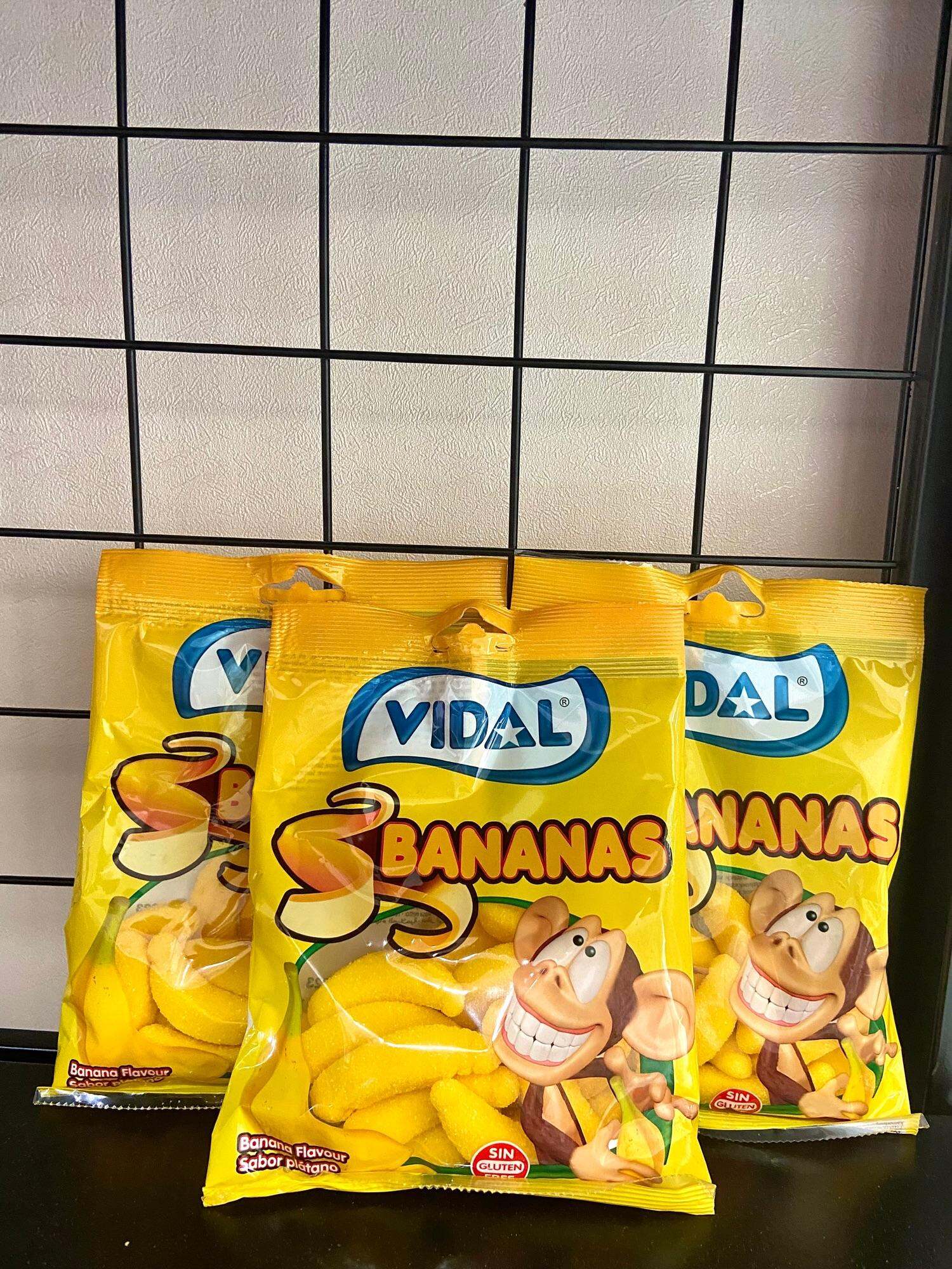 Kẹo dẻo hình quả chuối Vidal