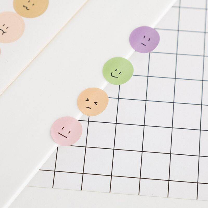 Set sticker mặt cười trang trí bullet journal - Aimée Store