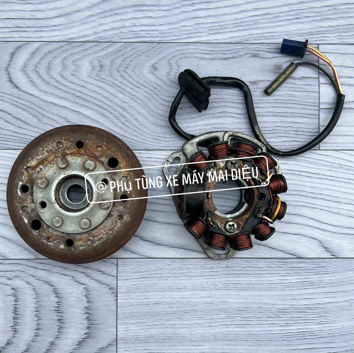 BỘ VÔ LĂNG MÂM LỬA SPORT 110CC HÀNG CŨ (SPORT-XIPO-RGV-RGX-SATRIA)