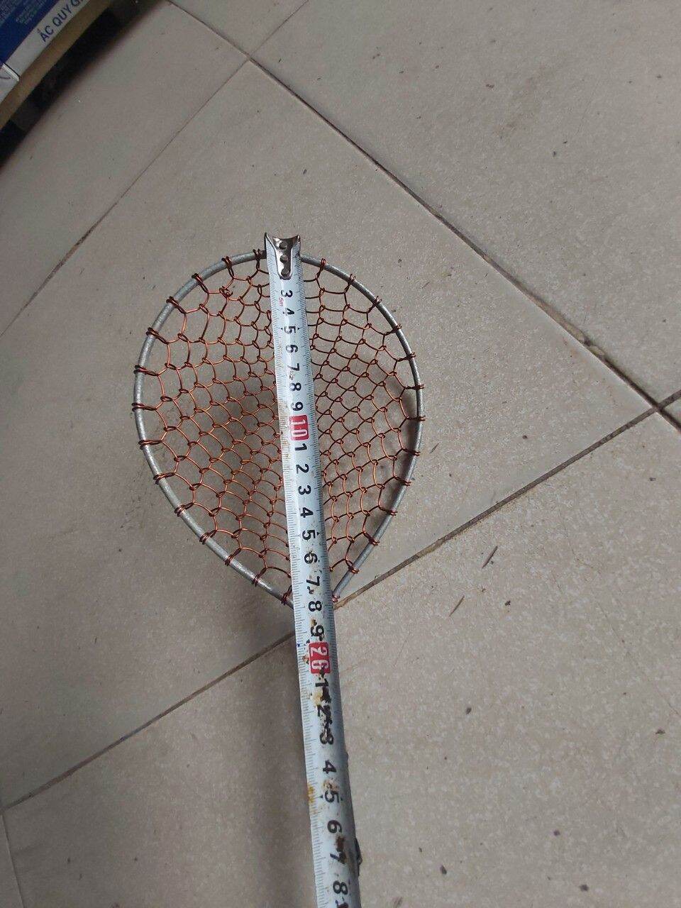 Vợt cá dây đồng 100%