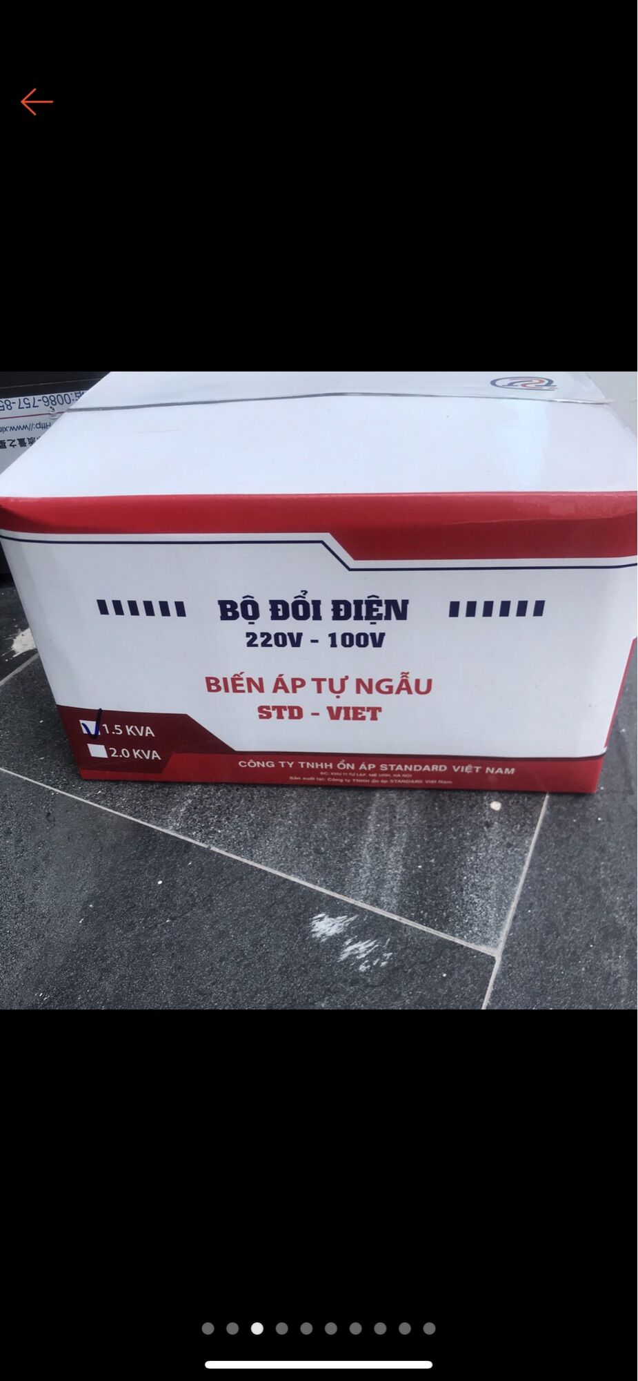 Biến áp đổi nguồn 1,5KV