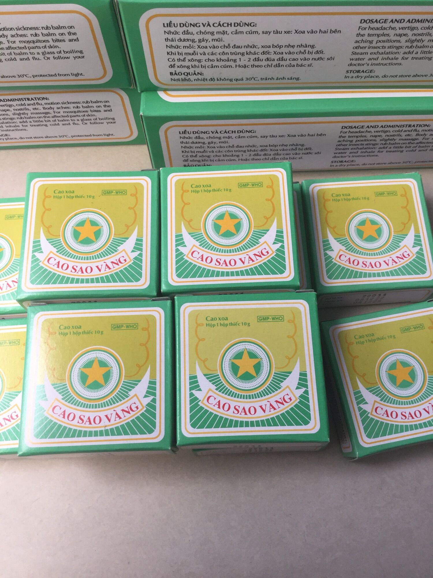 Cao sao vàng 10g