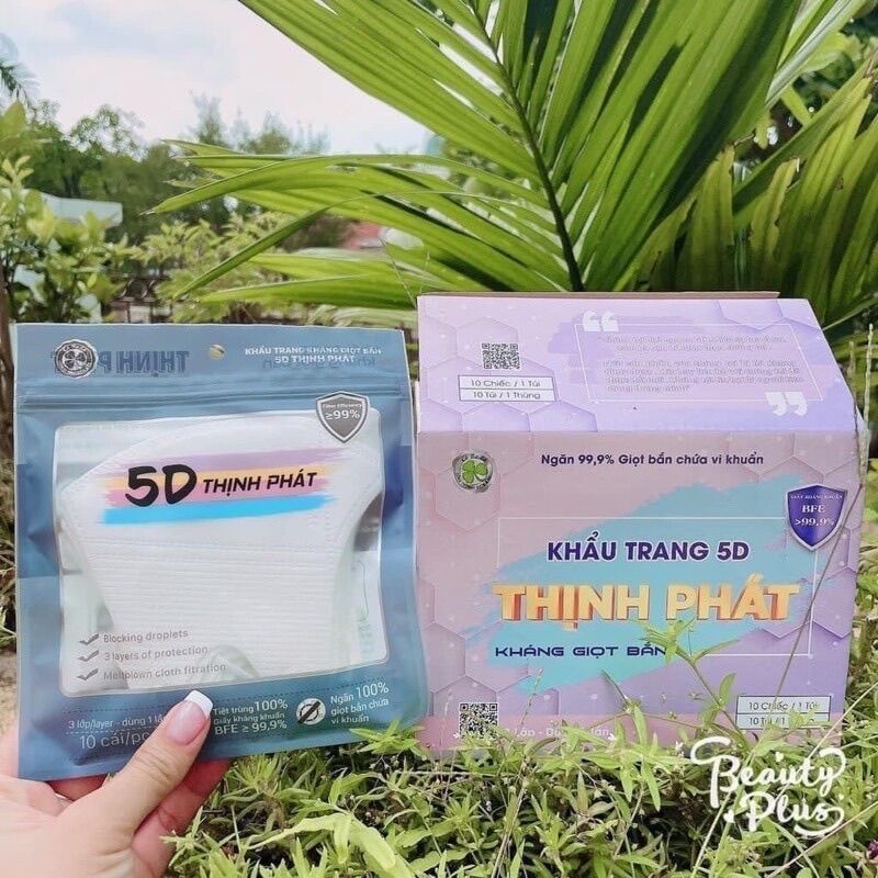 Thùng 100 Chiếc Khẩu Trang 5D Thịnh Phát