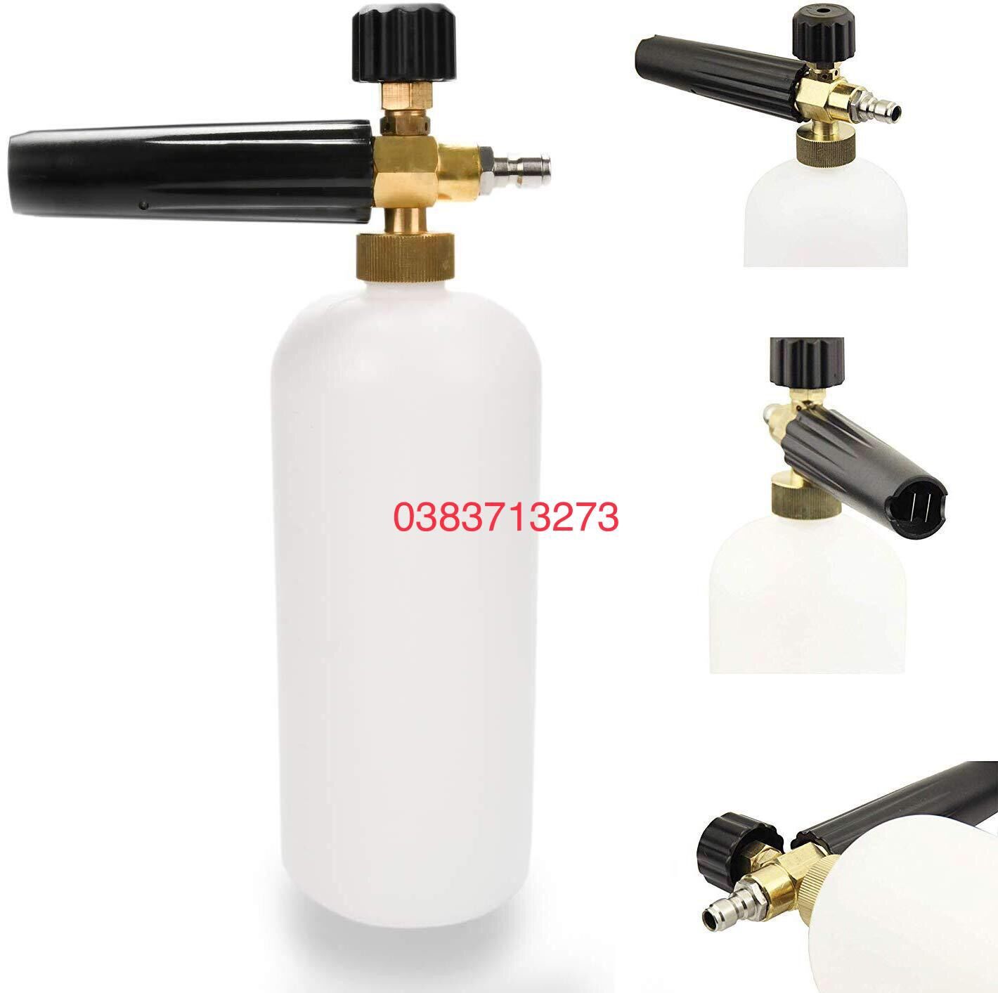 Bình tạo bọt tuyết 1000ml dùng cho máy rửa xe
