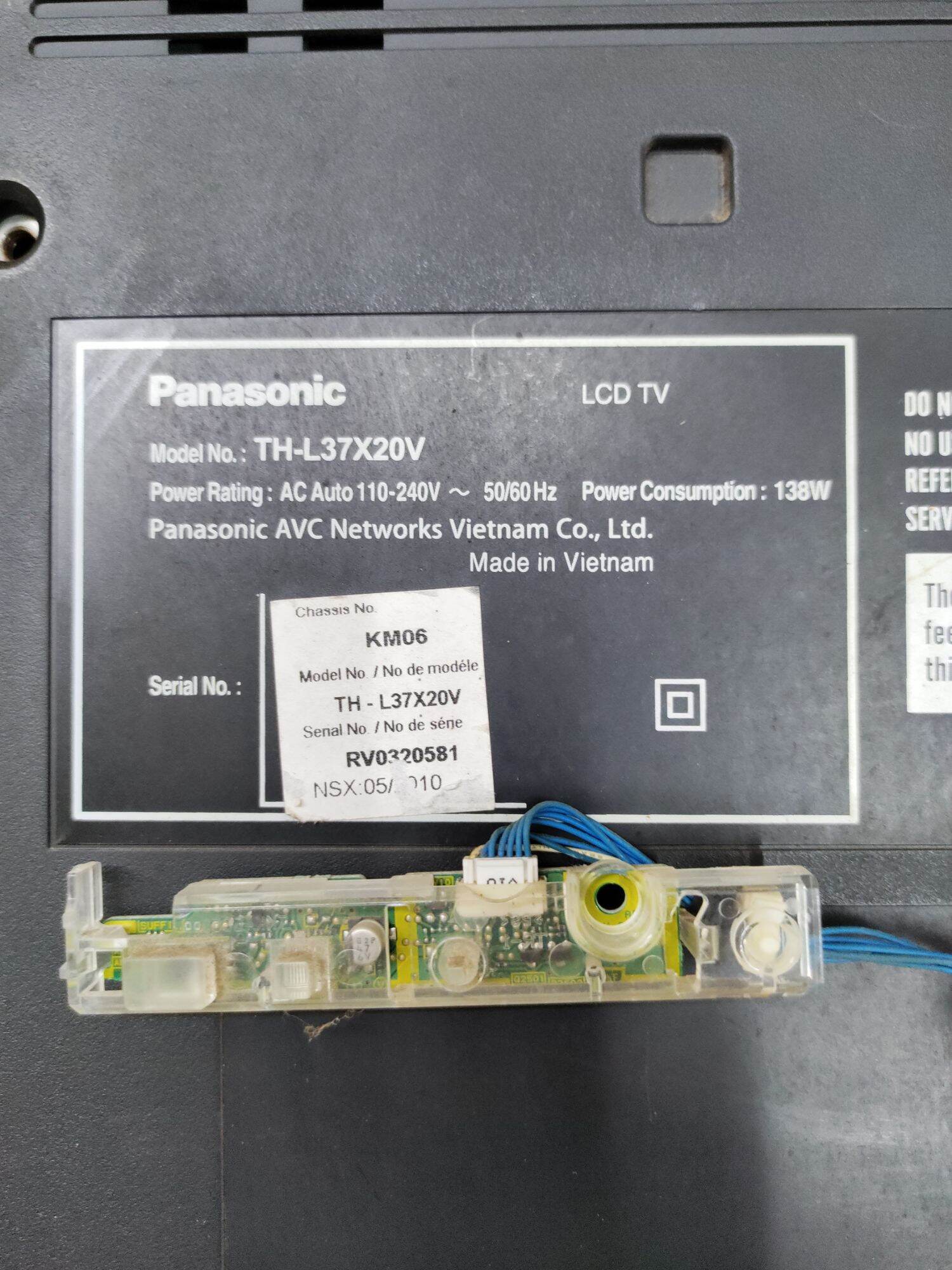 Board mạch, cáp, loa tivi Panasonic TH L37X20V