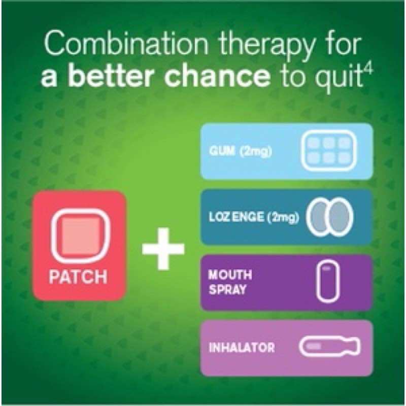Miếng dán Nicorette invisiPatch 25mg