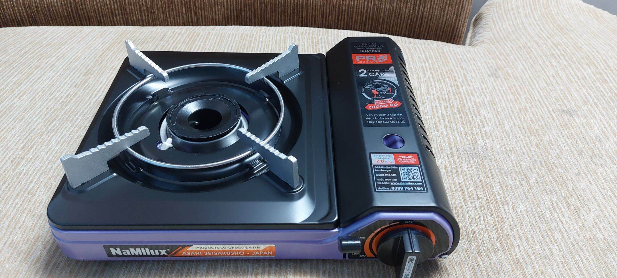Bếp gas du lịch đẹp namilux 2021pf