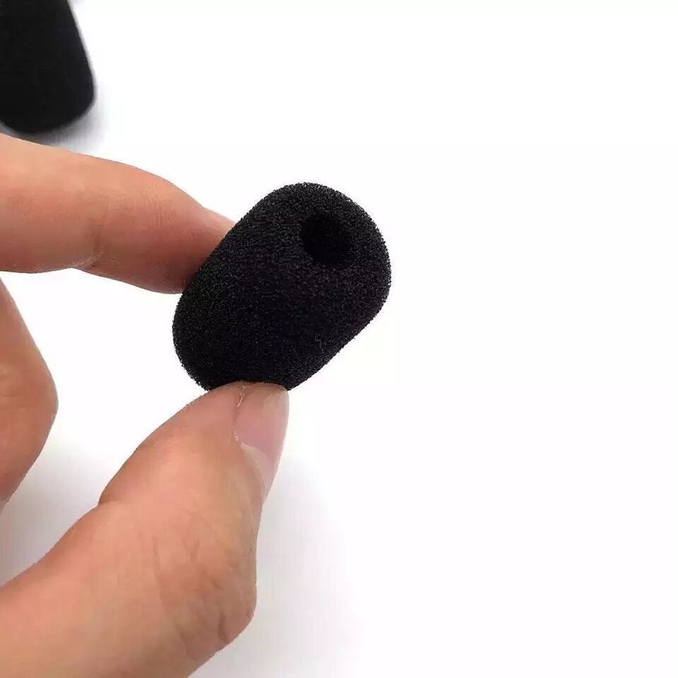 Bông lọc chống ồn cho micro GoCheck cài áo micro trợ giảng
