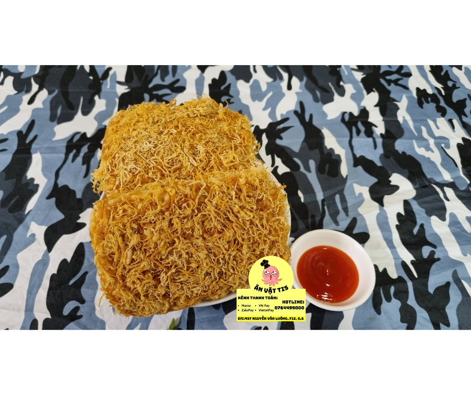 (HỎA TỐC HCM) CƠM CHÁY CHÀ BÔNG NHÀ LÀM