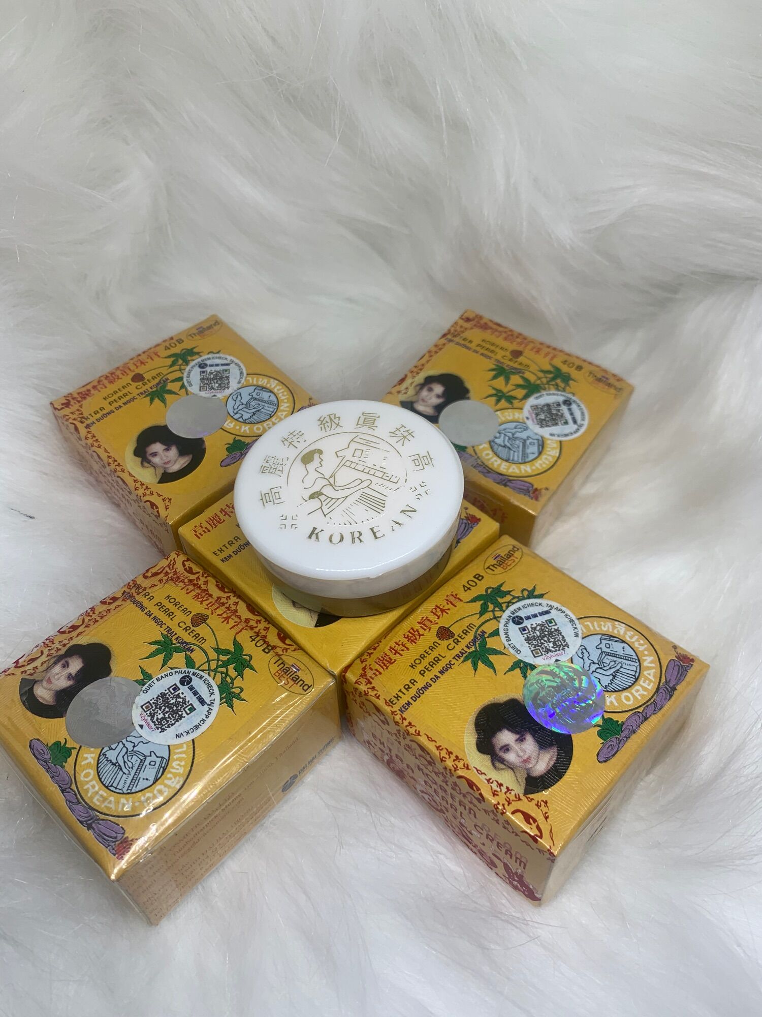 COMBO 6 HỦ KEM SÂM VÀNG - thái lan
