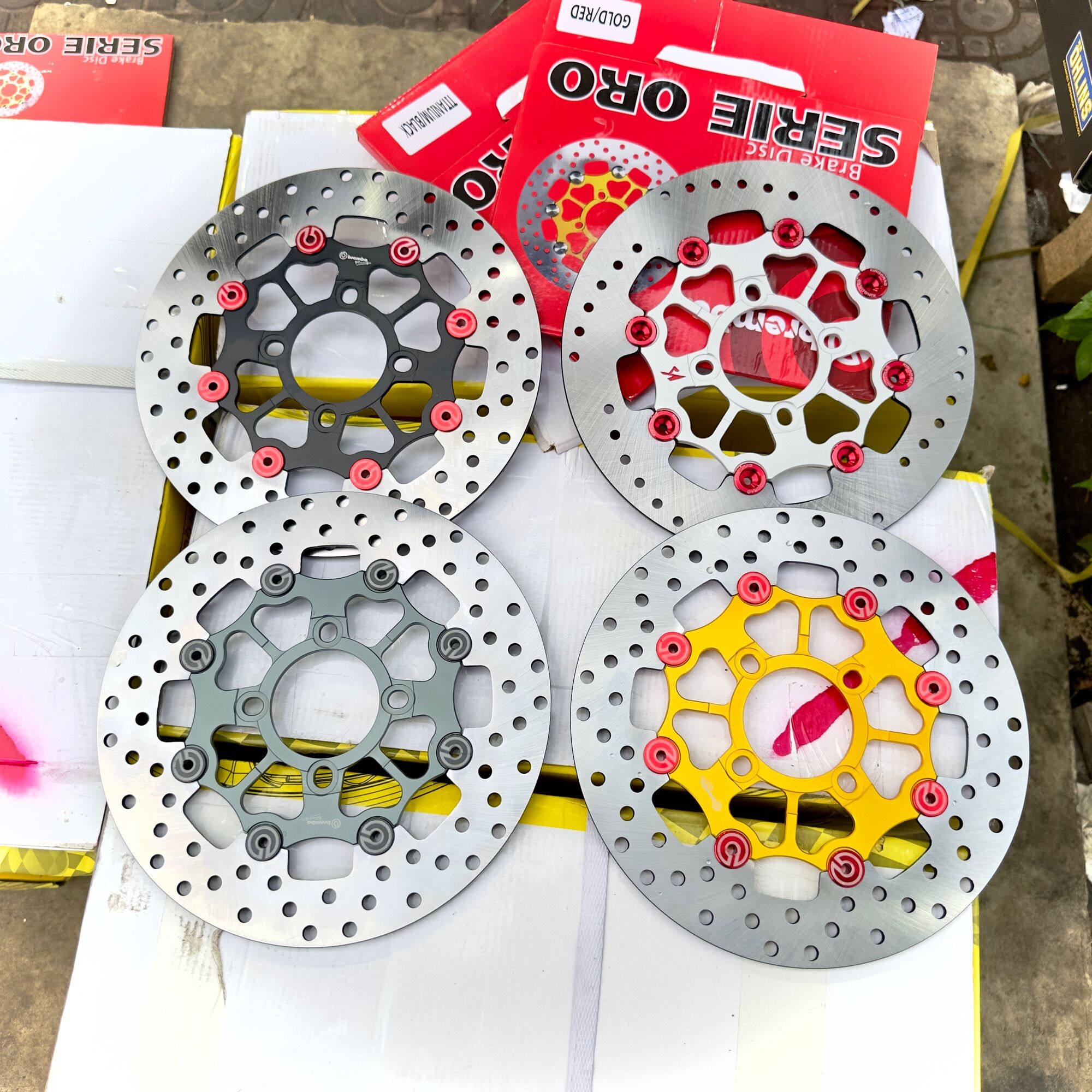 Đĩa Thắng Brembo 245mm Exciter 150/155