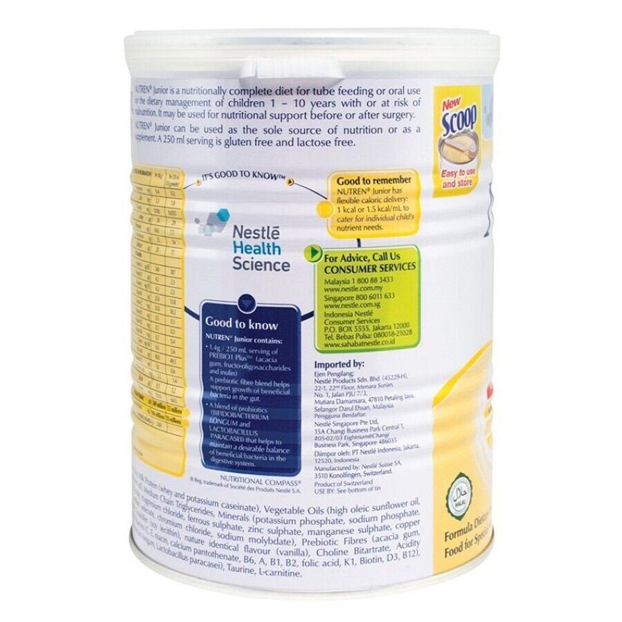 Sữa Bột Nestle Nutren Junior - Hộp 400g