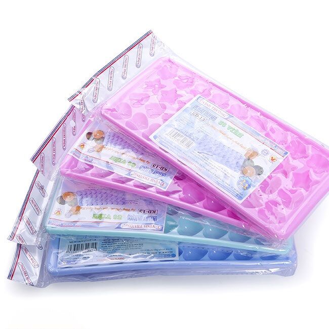 Bộ 10 Khuôn Làm Thạch Rau Câu Loại 36 Viên Hàng VNCLC ( 36 Viên / 1 Vĩ )