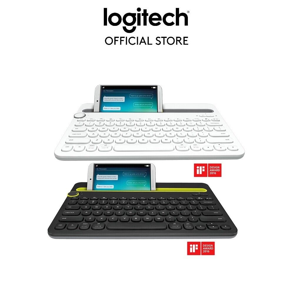 Bàn phím không dây bluetooth Logitech K480 - Kết nối 3 thiết bị