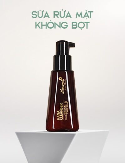 Sữa Rửa Nặt Y Học Không Bọt Hana Cleanser 120g - Dưỡng Trắng Cấp Ẩm Giúp Da Tươi Trẻ Mềm Mại Trị Mụn Mờ Thâm Ngăn Ngừa Lão Hoá