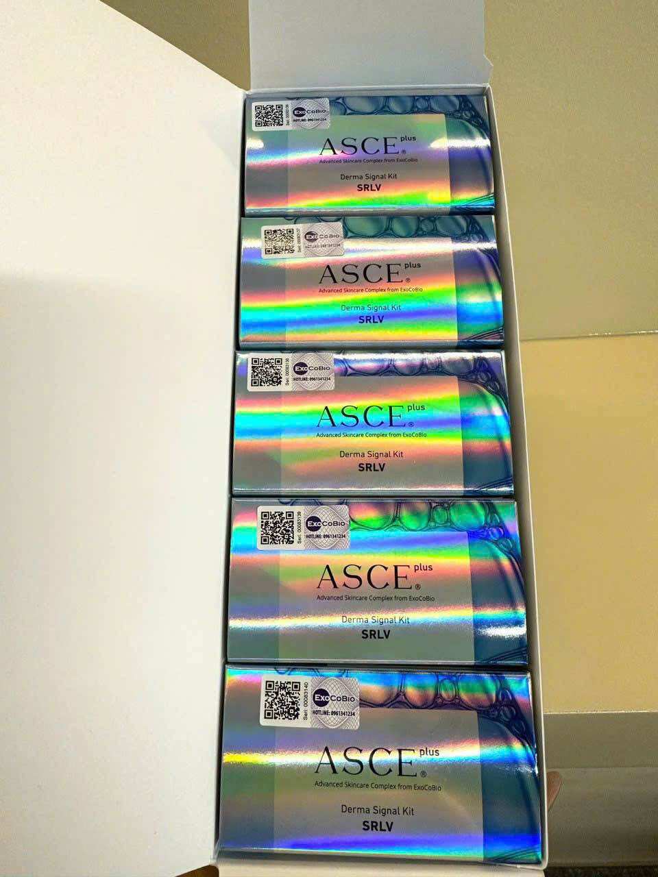 Asce Plus Exosome Mẫu Mới 2024  Full Tem Mã Check QR(Nhập Khẩu chính hãng)