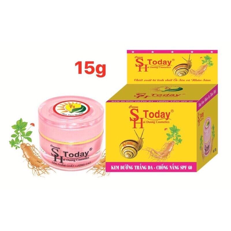 Kem dưỡng trắng da - chống nắng sh today spf 30