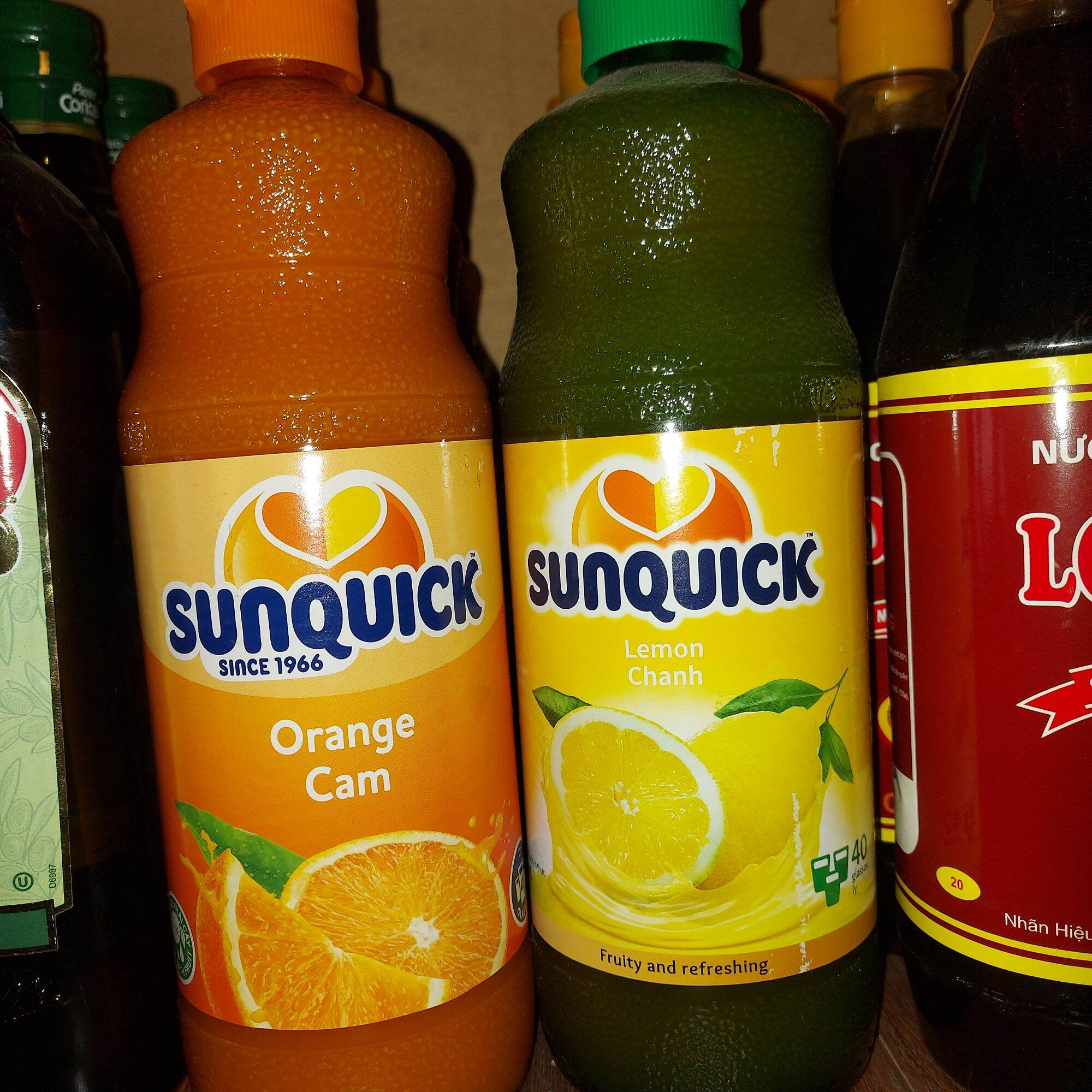 Nước Cốt Cam Tươi Nguyên Chất SUNQUICK