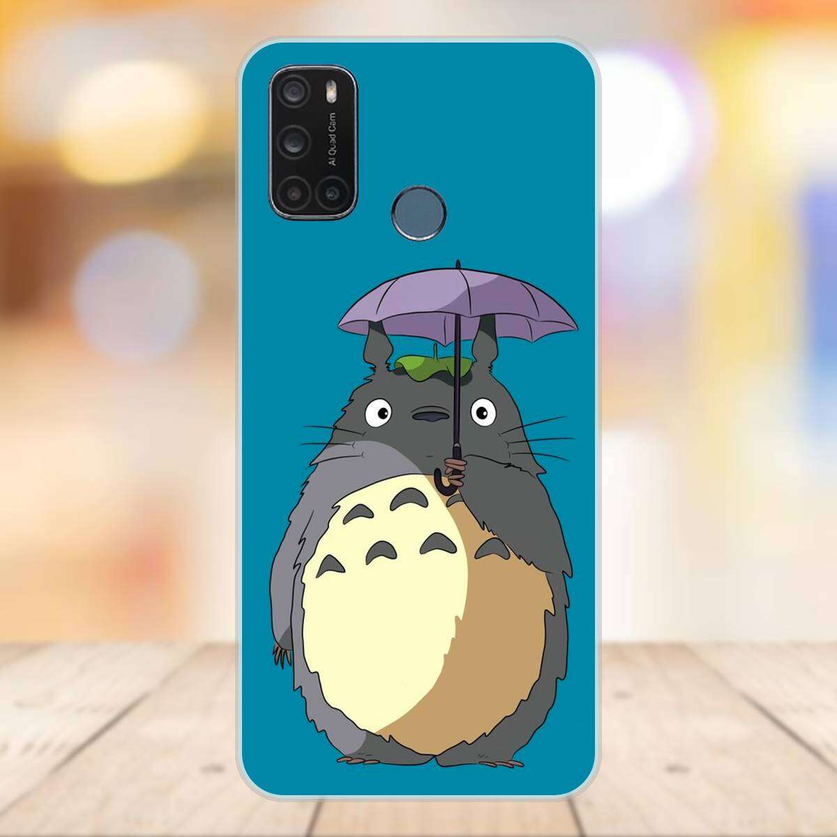 Ốp lưng điện thoại Vsmart Joy 4 dẻo trong Totoro dễ thương