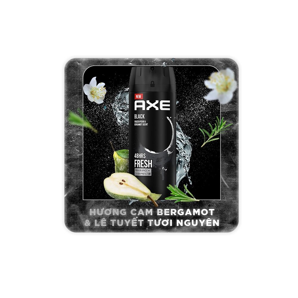 Xịt nước hoa nam toàn thân AXE 135ml