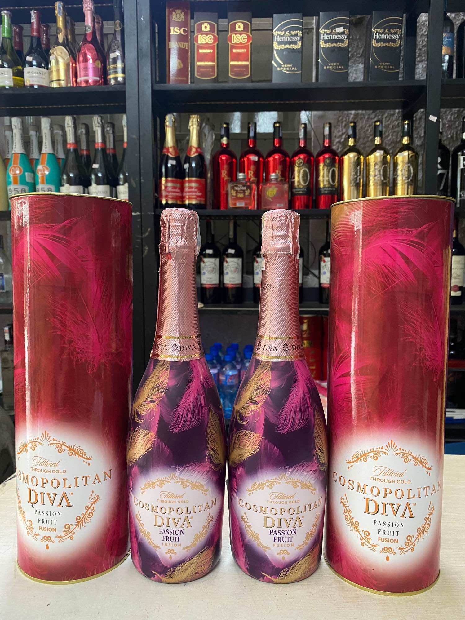 Vang Nổ Trái Cây Cosmopolitan DIVA Passion Fruit 5.5% 750ml