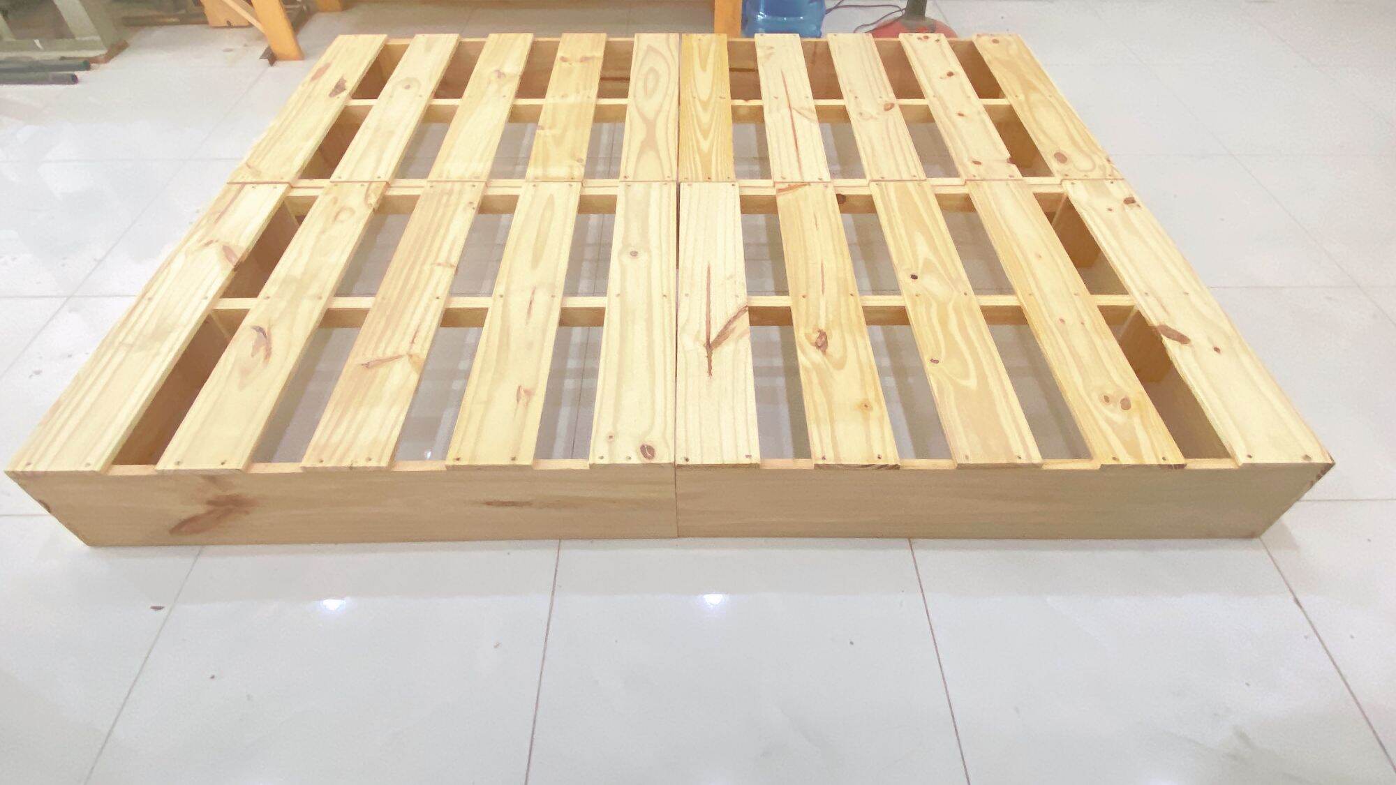 GIƯỜNG PALLET GIÁ RẺ CAO 20CM