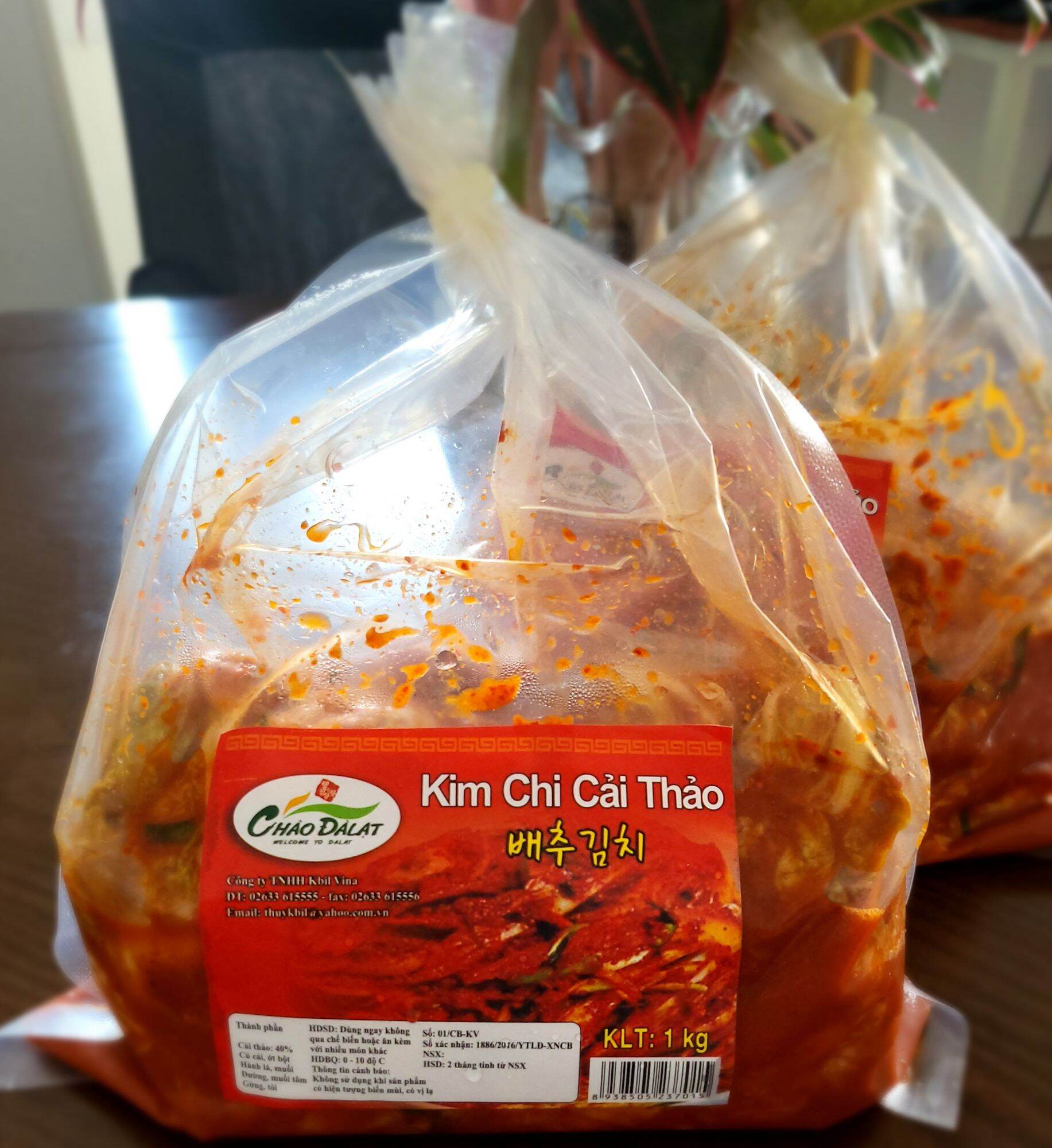 KIMCHI CẢI THẢO HÀN QUỐC 1kg
