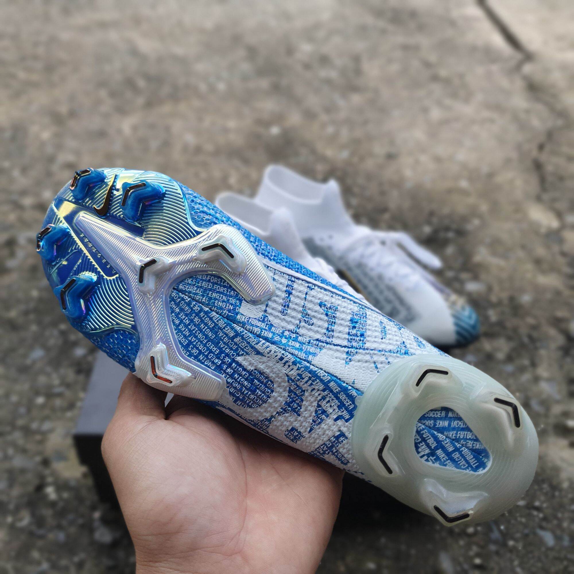 [HCM]Giày Bóng Đá Superfly 7 Fg Màu Xanh Đế Titan