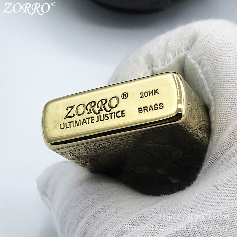 Bật lửa xăng đá zorro khắc 5 mặt cờ tướng cực đẹp (KHÔNG XĂNG)