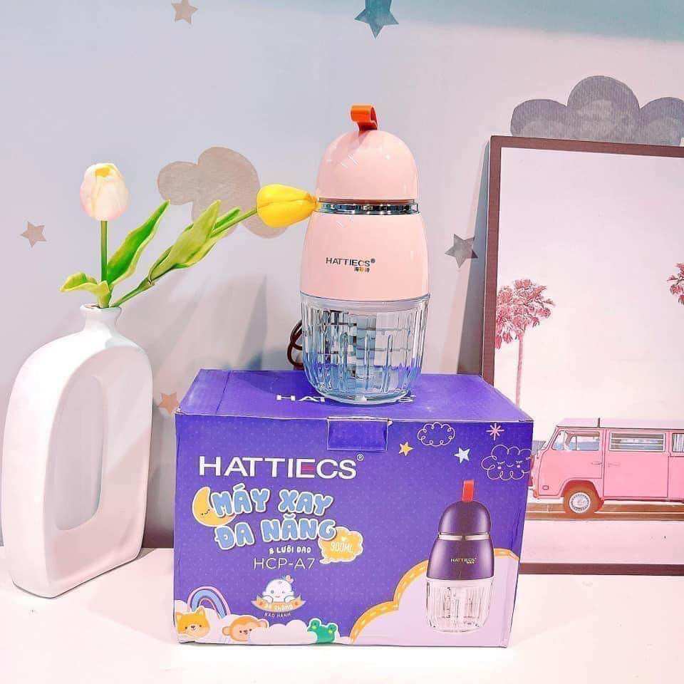 Máy xay Hattiecs 8 lưỡi/ xay ăn dặm cho bé